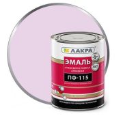 Эмаль ПФ-115 Сиреневый 1кг Лакра-Синтез