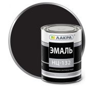 Нитроэмаль НЦ-132 Черный  0,7кг 1/12шт Л-С