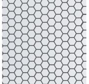 Мозайка SILENA WHITE  260*300*4мм 1/23