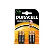 Батарейки Duracell LR03-4BL BASIC 4шт ААА