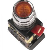 Кнопка ABFL-22 желтая ЭКФ