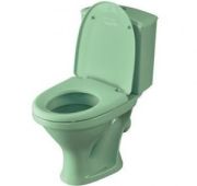 Унитаз -компакт «ВЕСТ» салатовый к/в, 1-реж, а/всплеск,сид ППР 600*365*788 мм