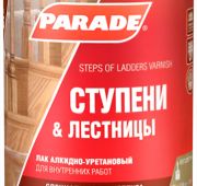 Лак для ступеней и лестницы 0,75л. матовый алкидно-уретановый PARADE L15