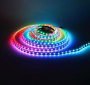 Лента светодиодная 5м RGB MAGIC IP65 SMD-60шт 14,4Вт 6500К Бегущая волна