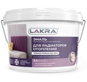 Эмаль для радиаторов акриловая  Белый 2,4кг Л-С