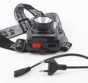 Фонарь ЭРА GA-501 налобный 3W+3W COB-LED, аккум