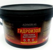 Мастика  битумная полимер Гидроизол.5л АДМИРАЛ