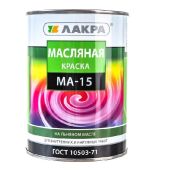 Краска МА-15  белый  0,9кг Л-С  1/3