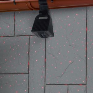 Светильник подвесной с лазерной проекцией красные точки, на солн. бат., 3 LED, 3lm ЭРА