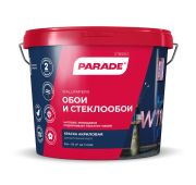 Краска акрил латекс  W100  Бел.мат  5л А  PARADE