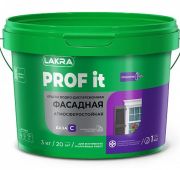 Краска фасад  PROF IT база С Белый 3кг Л-С