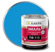 Эмаль ПФ-115 Голубой  2,8кг Лакра-Синтез
