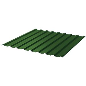 Профнастил С-10  зеленый мох 0,5мм*1,125* 2м