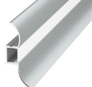 Профиль для светодиодной ленты 50*16мм*2м ALP-35 плинтус (алюминиевый)