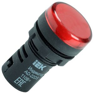 Лампа AD22DS-230-K06(LED) матрица d22мм красная 230В ИЭК/TDM