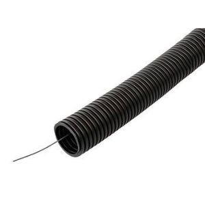 Труба гофра с зондом 32мм ЧЕРНАЯ 1/25м