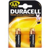 Батарейки Duracell LR6-2BL BASIC 2шт АА