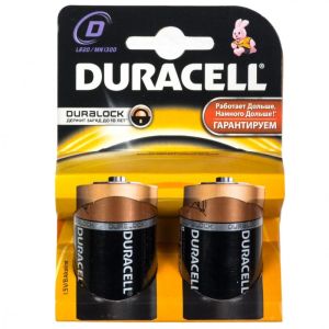 Батарейки Duracell LR20-2BL 2шт