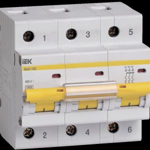 Выключатель автоматический ВА47-100 3Р 32А (С) ИЭК