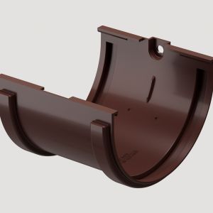 Водосток Docke соединитель желобов ШОКОЛАД