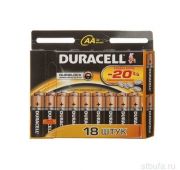 Батарейки Duracell LR6-18BL BASIC 18шт АА