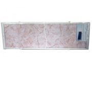 Экран для ванн  1,7 м  «Оптима»  пластик розовый мрамор (27)