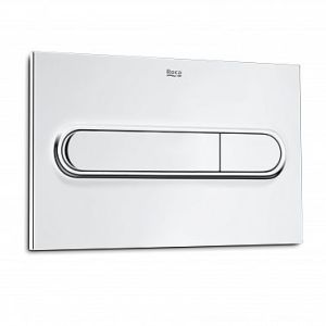 Накладная панель ROCA двойная клавиша, ХРОМ 7.8900.9.500.1 (ROCA)