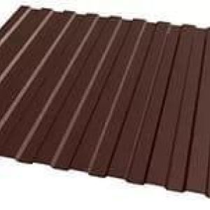 Профнастил НС-10  шоколад 0,5мм*1,125* 2м