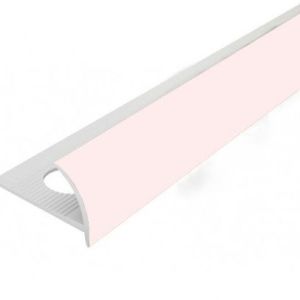 Профиль ВНЕШНИЙ  для кафеля РОЗОВЫЙ 9мм*2,5м