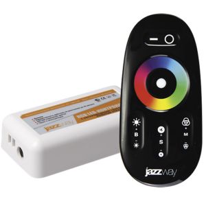 Контроллер RGB-ленты PRC-4000RF BL черный 12/24В 216/432 Вт JAZZway