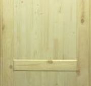 Дверь 80*2000 деревянная 3 филенки (по полотну) ПГФ
