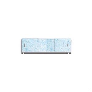 Экран для ванн 1,7 м «Оптима» пластик голубой мрамор (30)