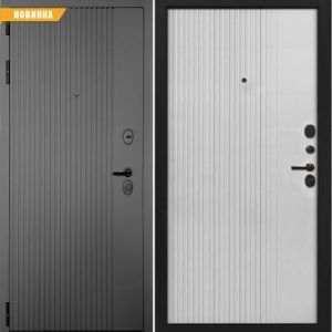 Дверь мет СТРАЖ 3К «вертикаль»  Л/2050*860